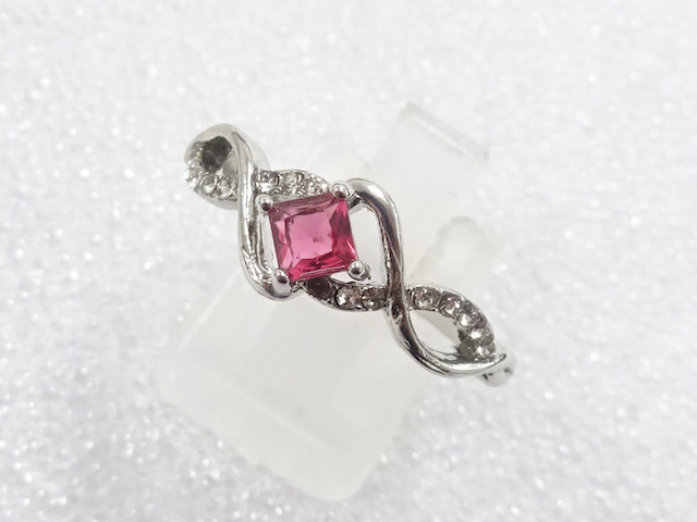 COLORED STONE FASHION RING / JP SIZE 22